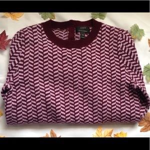 J. Crew Collection Cashmere Herringbone Sweater
